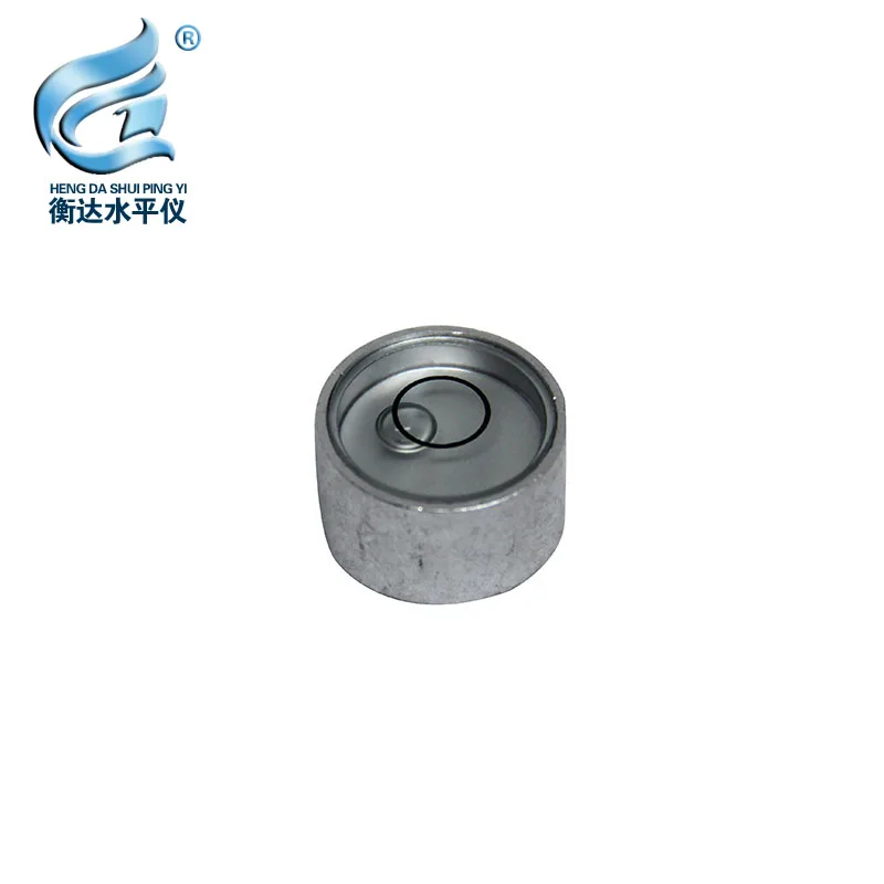 

Center Pole Level Bubble 19*11mm Mini Spirit Level Round Metal Horizontal Bead for GPS RTK SOUTH SANDING