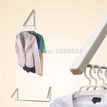 50 шт./лот скрытый выдвижной Телескопической невидимый вешалка для одежды вешалка для одежды hh05