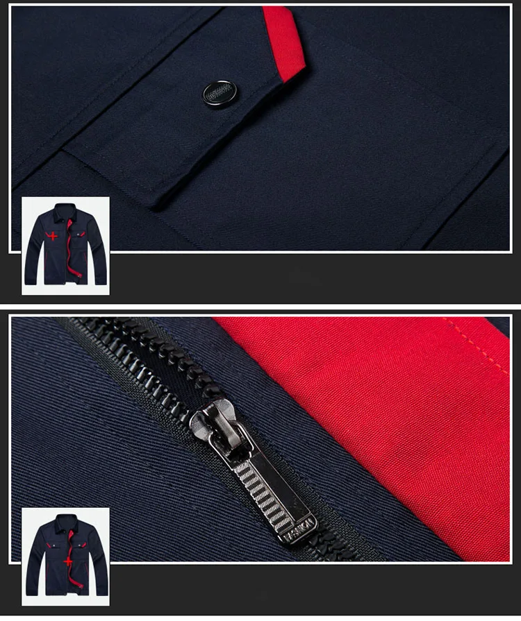 Work Clothing Sets Jacket & Pants Men Women Long sleeve Working clothes Factory Workshop Workers uniforms Auto repair Plus Size (20)