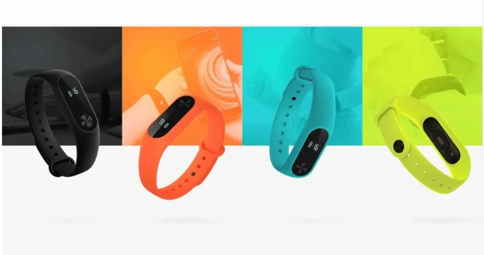 Xiao mi Цветной силиконовый ремешок на запястье Браслет замена для mi band 2 Xiaomi mi band 2 напульсники