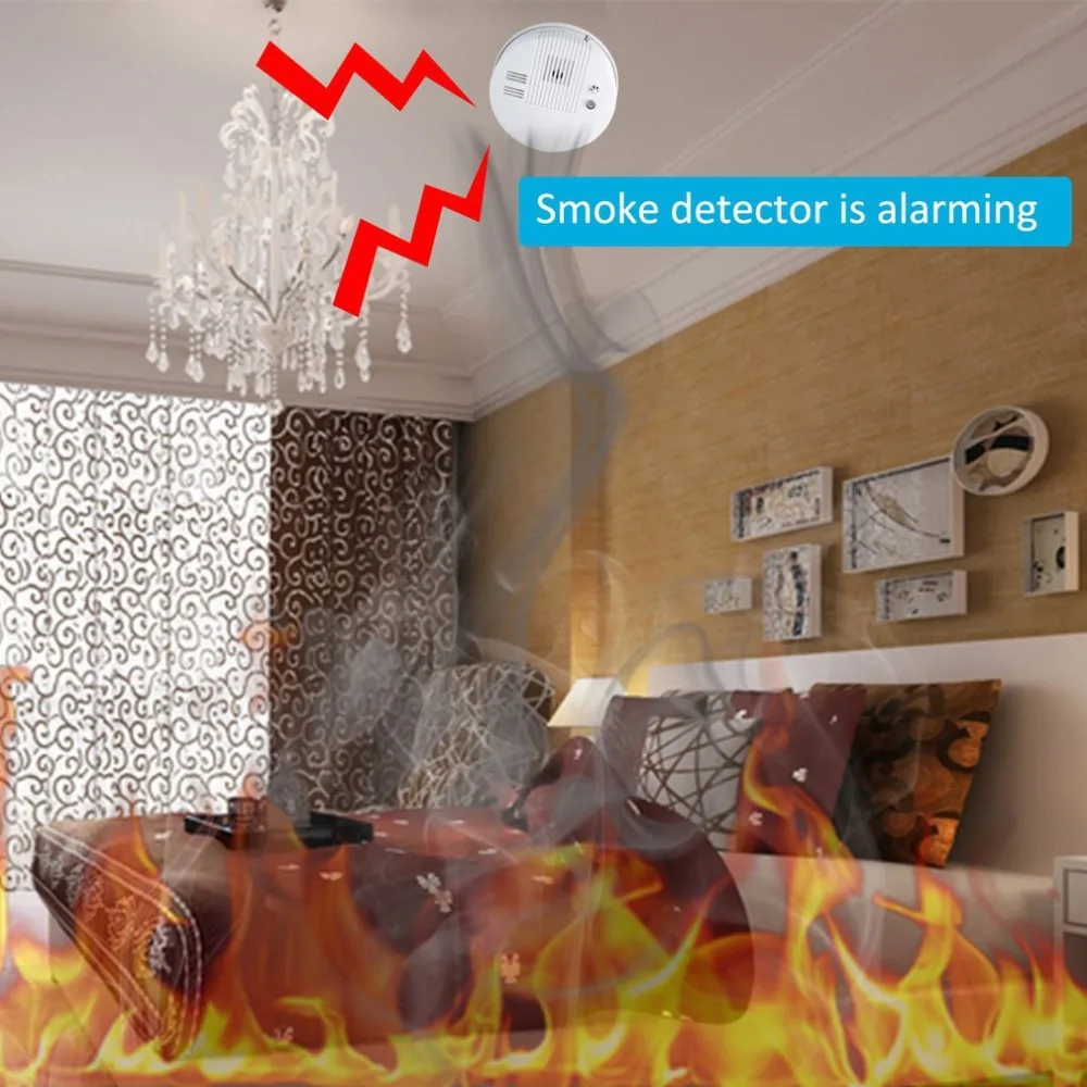 

Carbon Monoxide Alarm Independent Dual Voltage Composite Alarm LCD CO Sensor Work Alone Poisoning Warning Alarm Detector