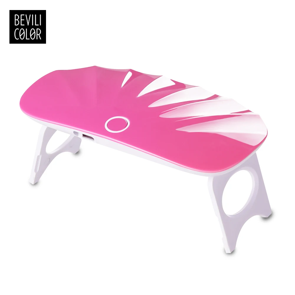BEVILI 6W UV Lamp New Design Mini Nail Dryer Portable USB Cable Use 30s/60s Timer Setting Curing machine Nail Art Tools