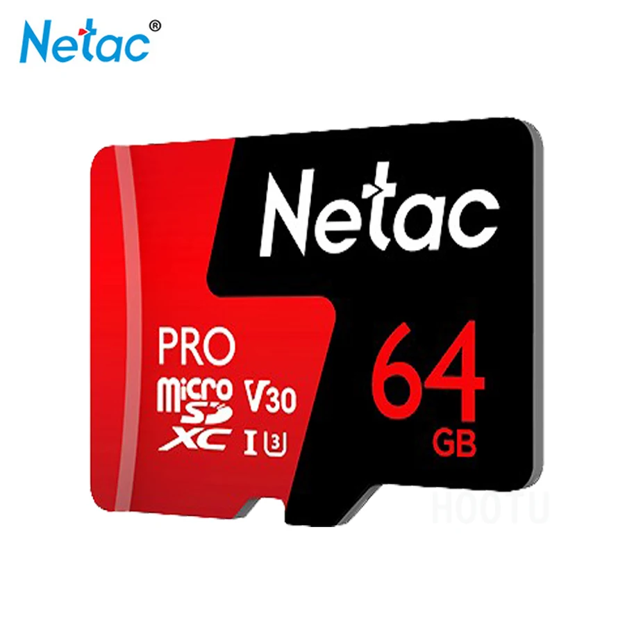 Netac P500 micro sd card 64 gb flash карты памяти memory stick class10 suntrsi записи видео в формате Full HD и 4 K Ultra HD видео для камеры