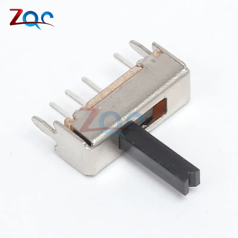 

10PCS SS13D07 Slide Switch 1P3T 4Pin W/ Handle 6mm 3 position for DIY Electronic