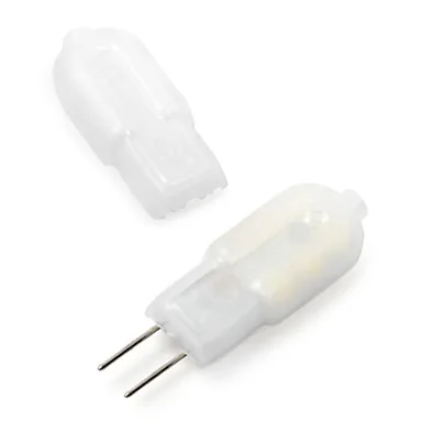 G4 Base 1,5 W светильник лампочка 12 SMD 2835 250 lm G4 светодиодный лампочка, двухштырьковая база, 20W эквивалент галогенной лампы, DC 12 Вольт, 10-Pack