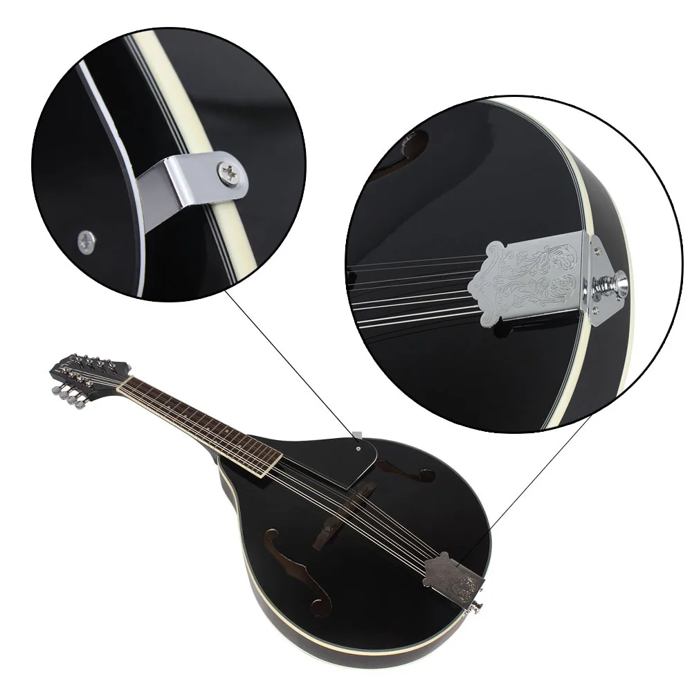 A stil 8 String Basswood Mandolin enstr man Ukulele g la ac elik
