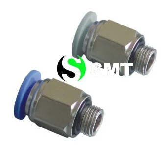 

Free Shipping,10PCS/LOT, 1/4mm to BSP1/8" Pneumatic fitting ,push in quick joint connector, pc1/4-G01