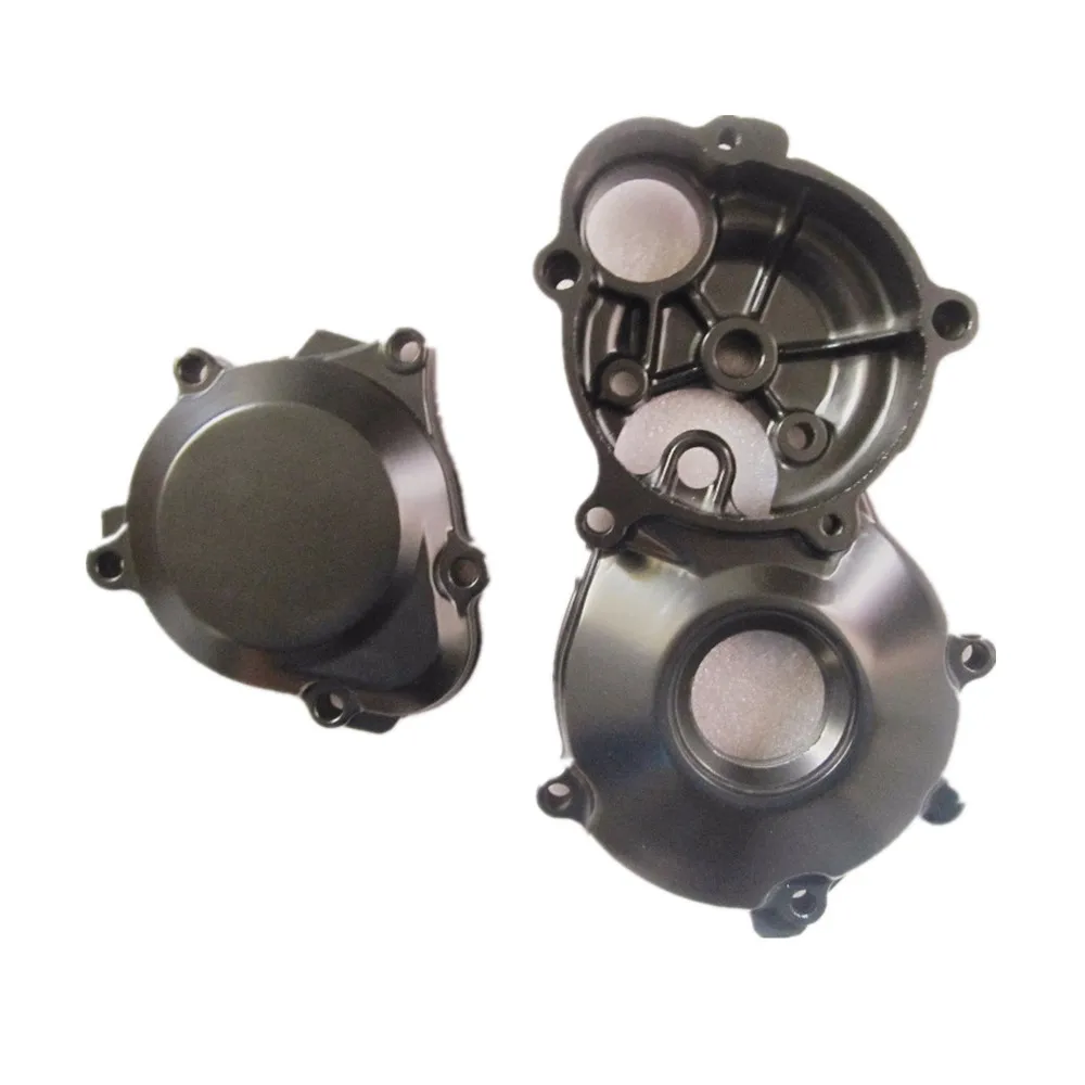 Right Starter Engine Cover Crankcase Clutch Gear Covers For GSXR1000