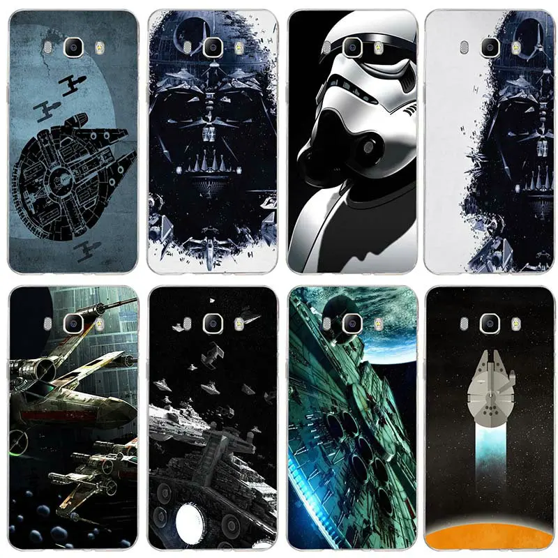 Silicone Soft Mobile Phone Cases For Samsung Galaxy J1 J2 J3 J4 J6 J5 J7 J8 A3 A5 A7 2015 2016 2017 2018 Star Wars Dark Villain | Мобильные