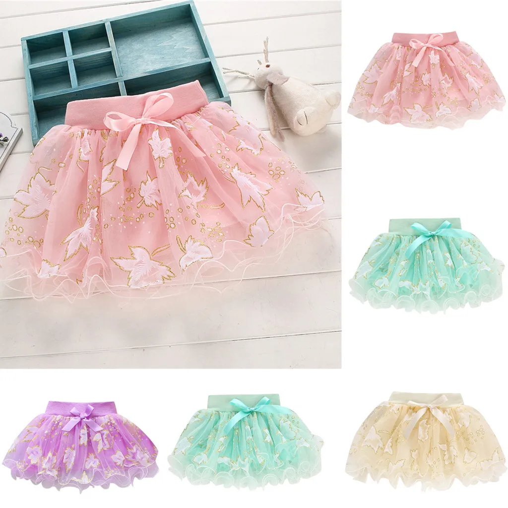 Летние юбки-пачки из тюля для маленьких детей пышная Пышная юбка бальное платье, модная детская юбка вечерние платья принцессы для девочек