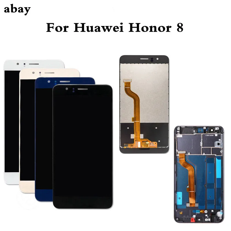 5 2 &quotOEM дисплей для Huawei Honor 8 ЖК сенсорный экран с рамкой Замена HUAWEI 8|Экраны