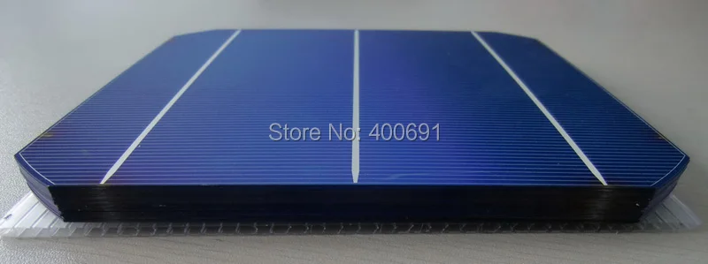 Eficiência de Células Usado para o Painel 19% de Alta Mono de 156mm Lote Grau Monocristalino Célula Solar 6x6 Solares 4.5 w 0.5 v 50 Pçs - Top 7 Geradores de energia alternativa