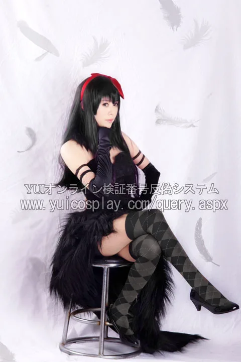 

2016 Puella Magi Madoka Magica Akemi Homura Cosplay Costume