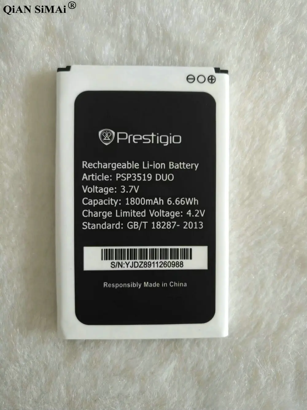 Новый высококачественный аккумулятор 1800 мАч для телефона Prestigio Wize K3 PSP3519 DUO