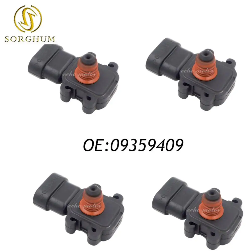 

4PCS Manifold Absolute Pressure MAP Sensor For G M BUICK CADILLAC CHEVROLET GMC ISUZU OLDSMOBILE PONTIAC HUMMER SAAB 09359409