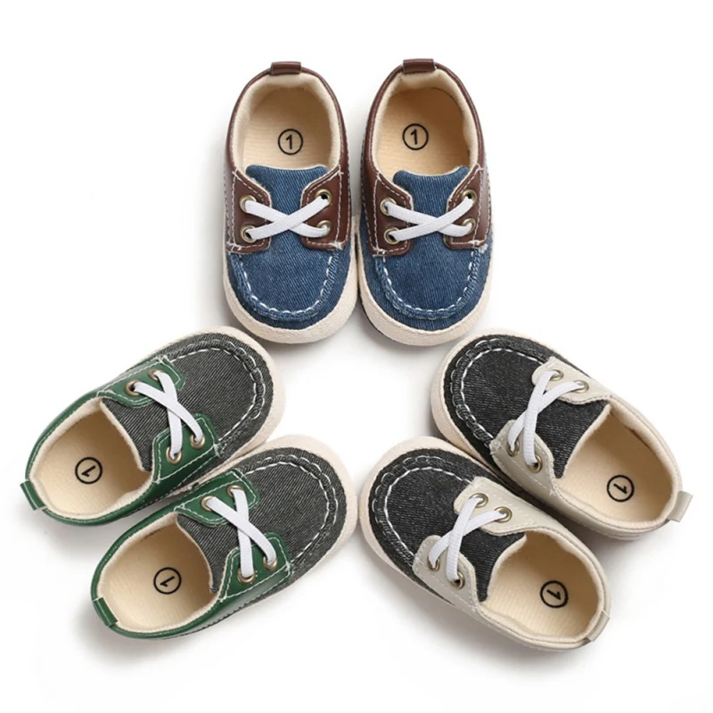 

Infant Shoes Baby Boys Breathable Anti-Slip Shoes Sneakers Soft Soled Walking Shoes