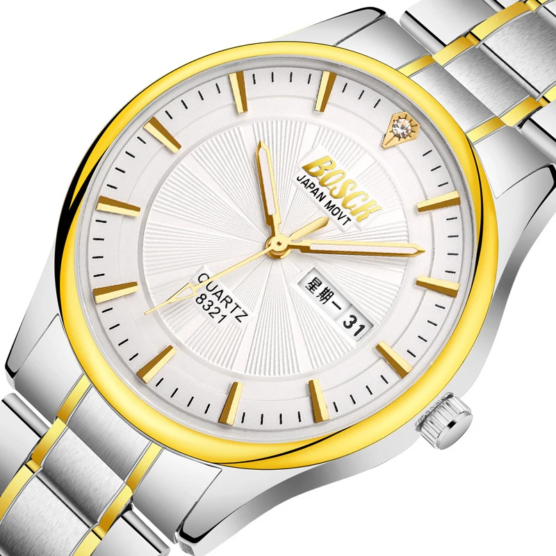 

2018 Watch Men Fashion Sport Waterproof Quartz Wristwatch Military Watches Luxury Brand Gold Business Relogio Masculino Gift