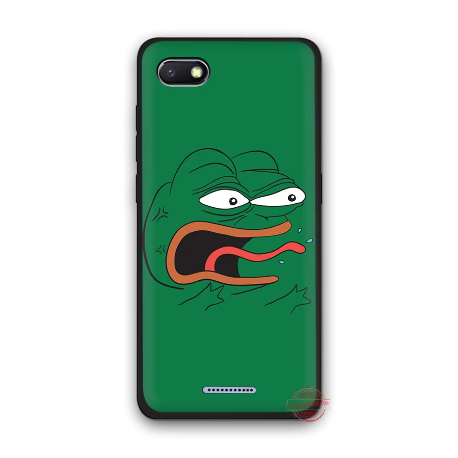 WEBBEDEPP лягушка meme pepe мягкий чехол для телефона для Redmi Note 8 7 6 5 Pro 4A 5A 6A 4X5 Plus S2 Go чехол s