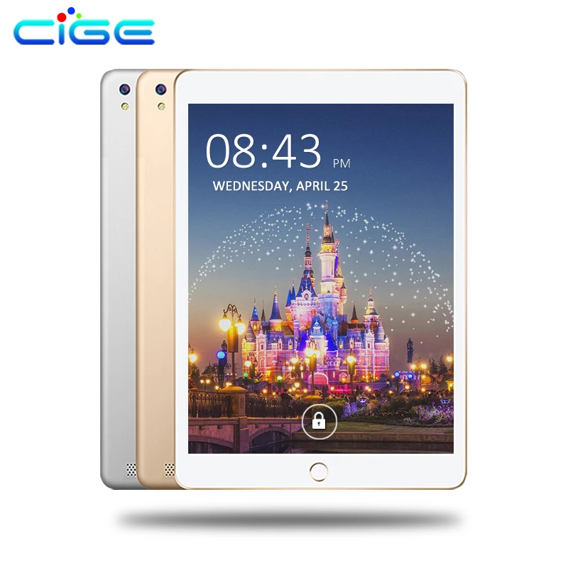 CIGE планшет 10,1 дюймов Octa Core 4G B ram 32 ГБ rom Android 7,0 планшетный ПК 32 ГБ 800*1280 ips две камеры 3g 4G LTE планшеты + подарки