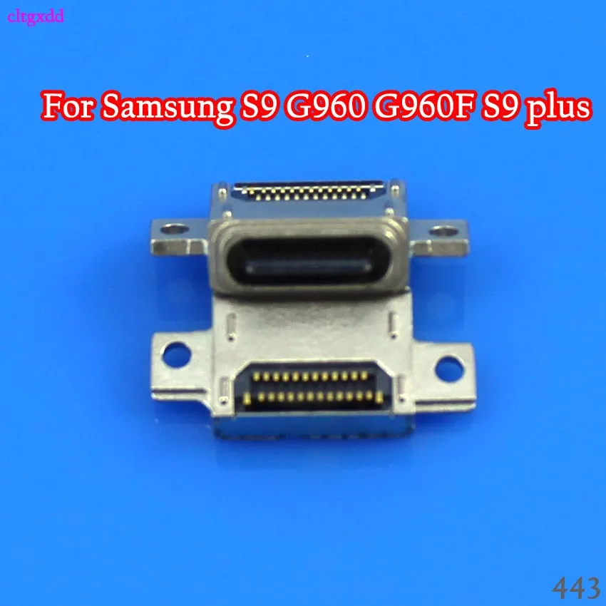 Cltgxdd 10 шт./лот для Samsung S9 G960 G960F plus G965 G965F USB разъем зарядки док станция гнездовой