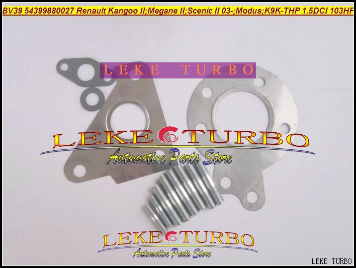 Турбо KP39 54399700027 54399880027 54399880002 Турбокомпрессор для Renault Kangoo II Megane II Scenic II 03-Modus K9K-THP 1.5L DCI