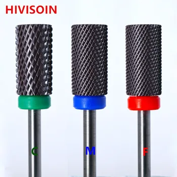 

Small Barrel Bit - BLACK - HIVISOIN - Ceramic Nail Drill Bit