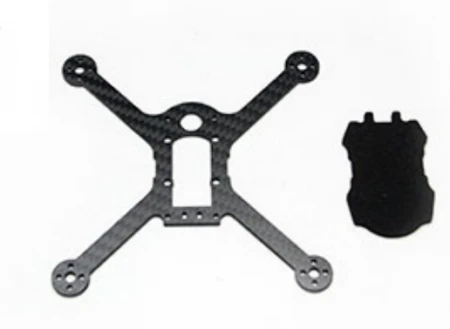 

JMT Carbon Fiber Bottom Plate for KINGKONG FPV EGG PNP 136mm FPV Racing Drone Quadrocopter F22763