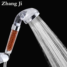 Alta Calidad de Aniones SPA Ducha de Lluvia Cabeza ABS Ahorro de Agua de Baño Cabezal de Ducha Filtro De Agua de Alta Presión Pulverizador ZJ005
