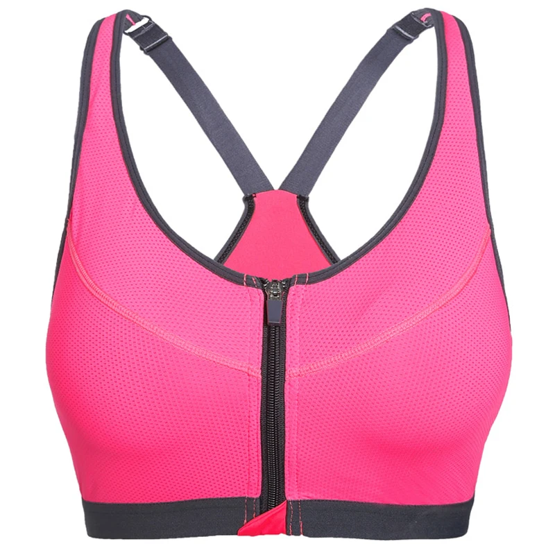 Удобный спортивный бюстгальтер на молнии для женщин|sport bra size|bra 40dsport |
