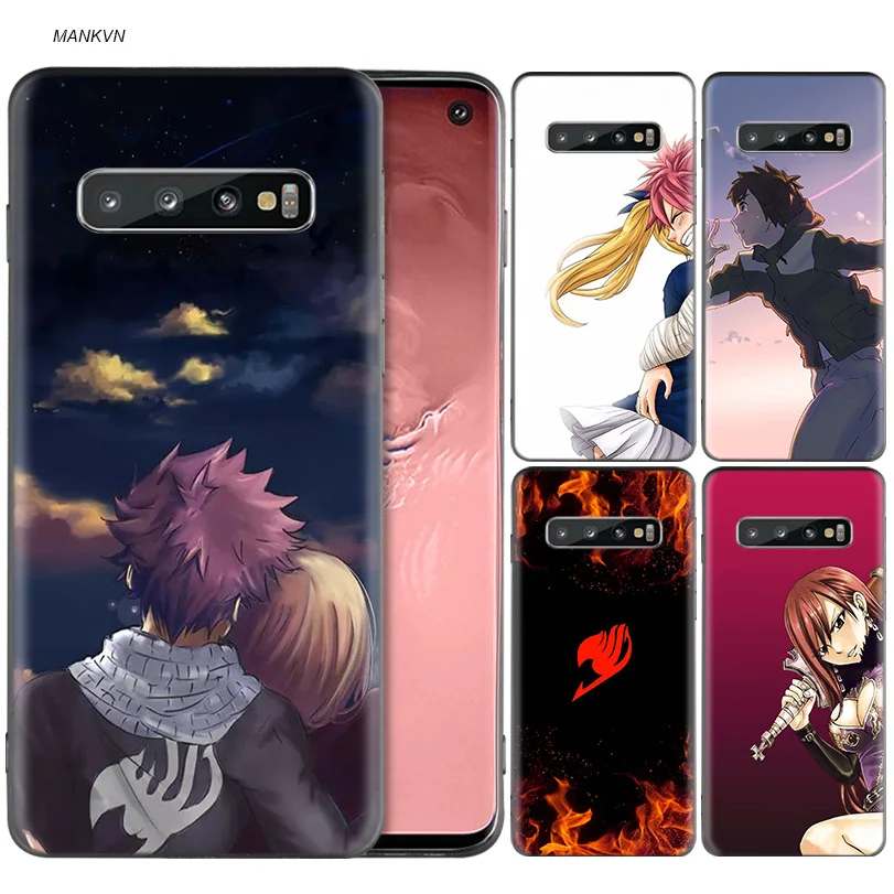 

Fairy Tail Anime Silicone Case For Samsung Galaxy S8 S9 S10 Plus S10e A50 A30 M30 A40 A20 A10 M20 M10 S7 Edge Cover