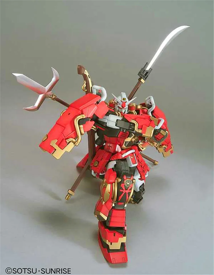 Bandai Gundam MG 1/100 Shin Musha мобильный костюм Сборная модель наборы фигурки пластмассовые игрушечные модели