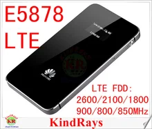 Unlocked Huawei E5878 150Mbps 4g wifi router LTE E5878s-32 4g mifi Dongle pocket FDD 2600/2100/1800/900/800/850PK E589 y800 y855