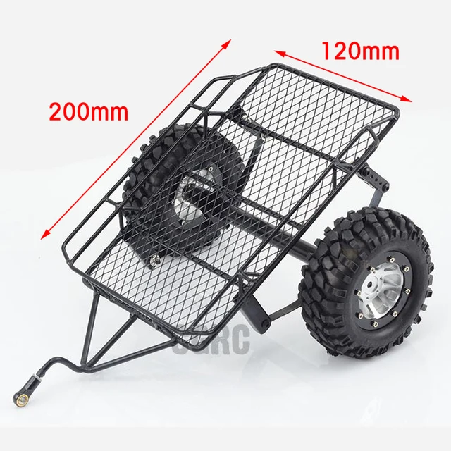 Diy Trailer For 1 10 Traxxas Trx 4 Trx4 D90 Scx10 Rc Crawler Car