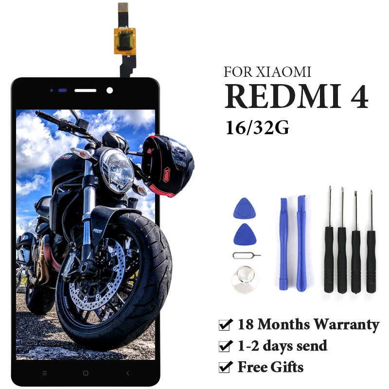 

For Redmi 4 lcd standard version 2GB RAM 16GB ROM No dead pixel For Redmi 4 lcd Prime Pro Version 3GB RAM 32GB lcd display