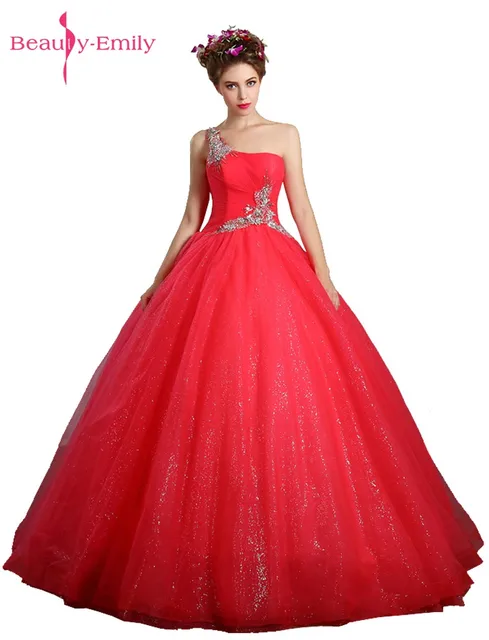 rose red wedding dresses