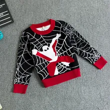 Обувь для мальчиков Детский свитер мультфильм Демисезонный теплые Пуловеры для женщин В европейском и американском стиле Детский свитер студентов одежда для малышей 12 м-6 т