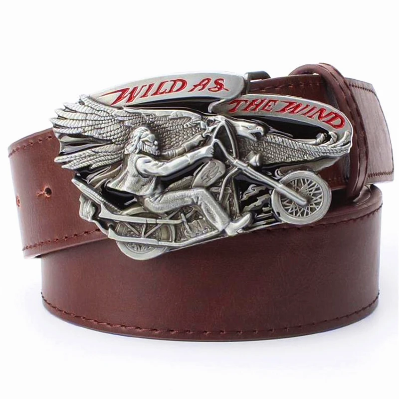 Fashion Wild as the wind belt Heavy metal belt Wild western style