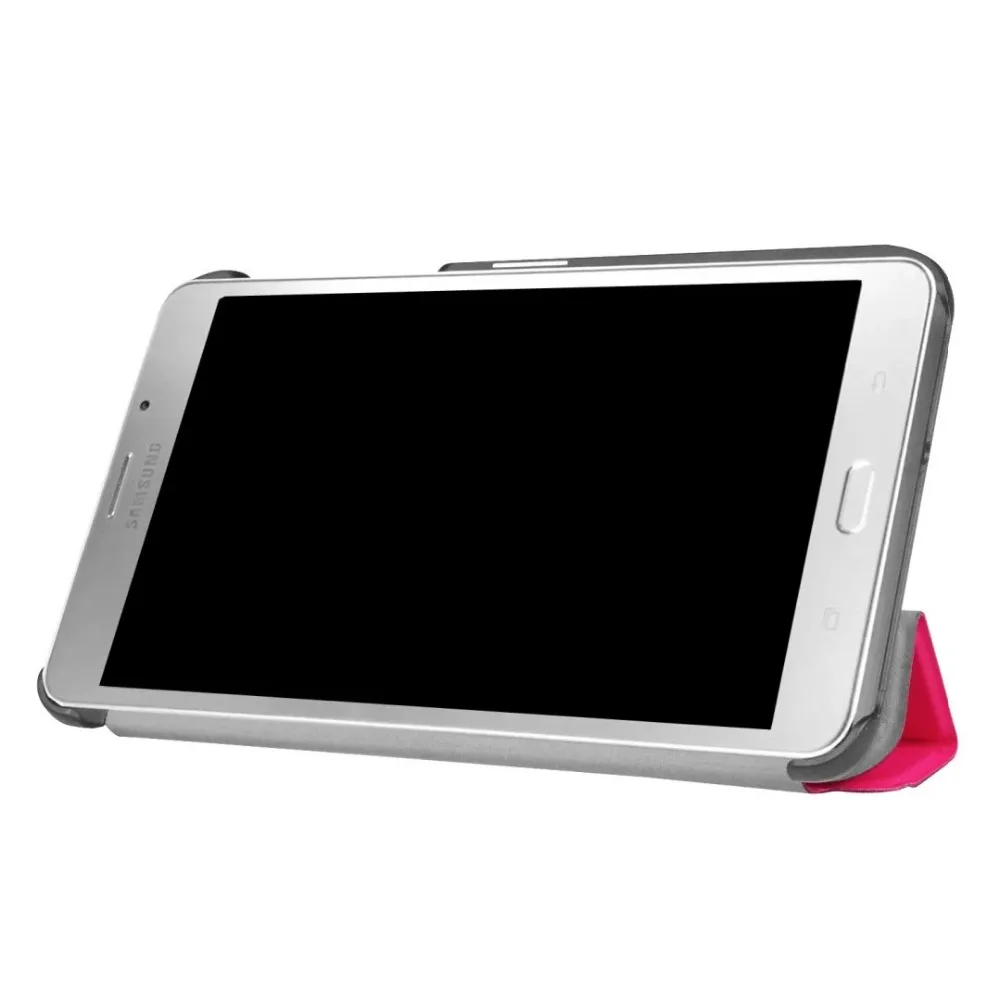 US $478.00 CucKooDo 100Pcs lot Ultra Lightweight Slimshell Stand Folio Flip Case Cover For Samsung Galaxy Tab JT285DY7inch Tablet