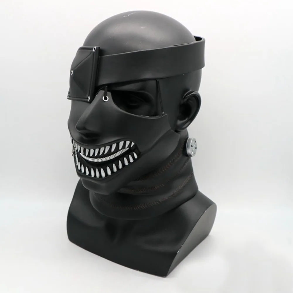 VEEVFHUANG новейший Moive Tokyo Ghoul 2 Kaneki маски Кена ПВХ маска крутая молния Регулируемая