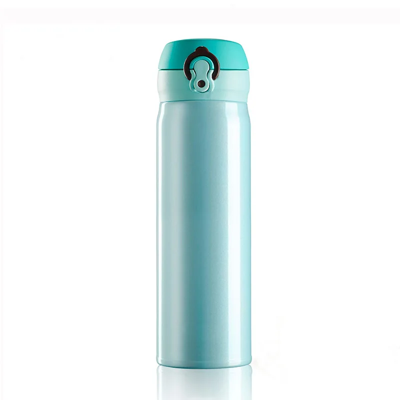 350 500ml Portable Stainless Steel Water Bottle Thermal Pot Bicycle Camping Sport Water Bottle BPA Free