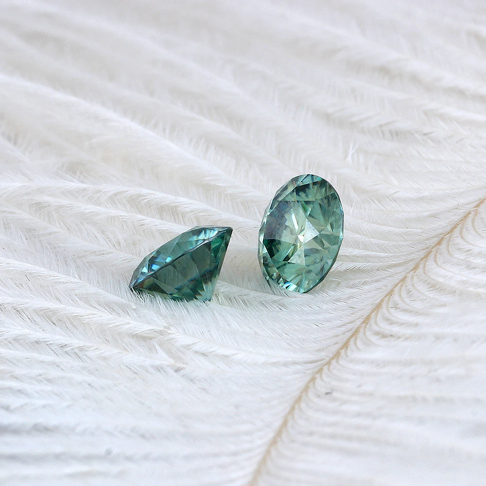 blue gemstone moissanite diamond (2)