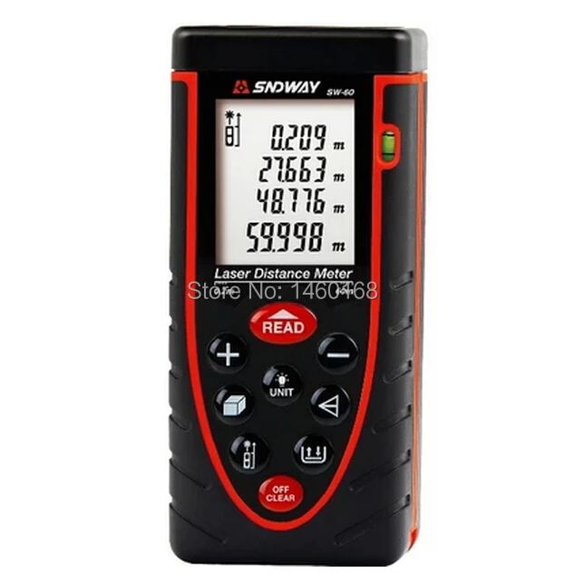 SNDWAY 60M Laser Distance Meter Metre Golf Rangefinder Range Finder