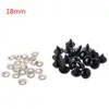 20PCS Black Plastic Safety Eyes For Teddy Bear Dolls Toy Animal Felting 6-20mm #H055# ► Photo 1/6