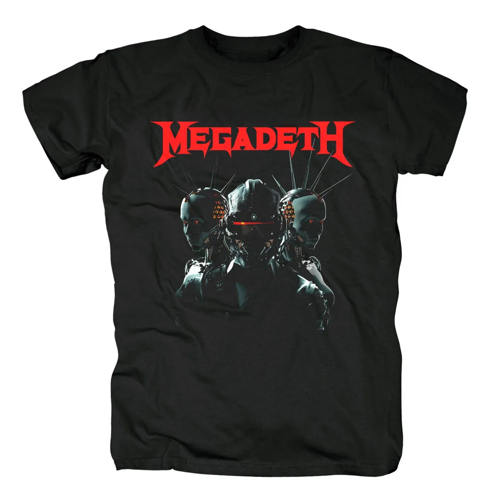 13 дизайнов Харадзюку уличная Megadeth Camiseta рок брендовая хлопковая Футболка 3D череп футболка с принтом в виде костей Hardrock thrash heavy Metal Rocker