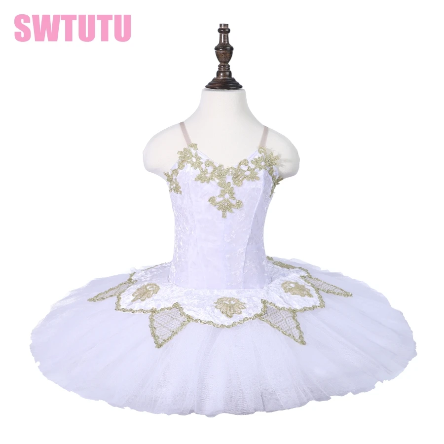 BLST18013 Performance Ballet Tutus White Ballet Adult Ballet Dance