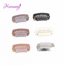 Гармония плюс волос 1000 шт. 2.3 см волосы оснастки парики зажимы для машины wefte/сотка расширений профессиональные аксессуары салон