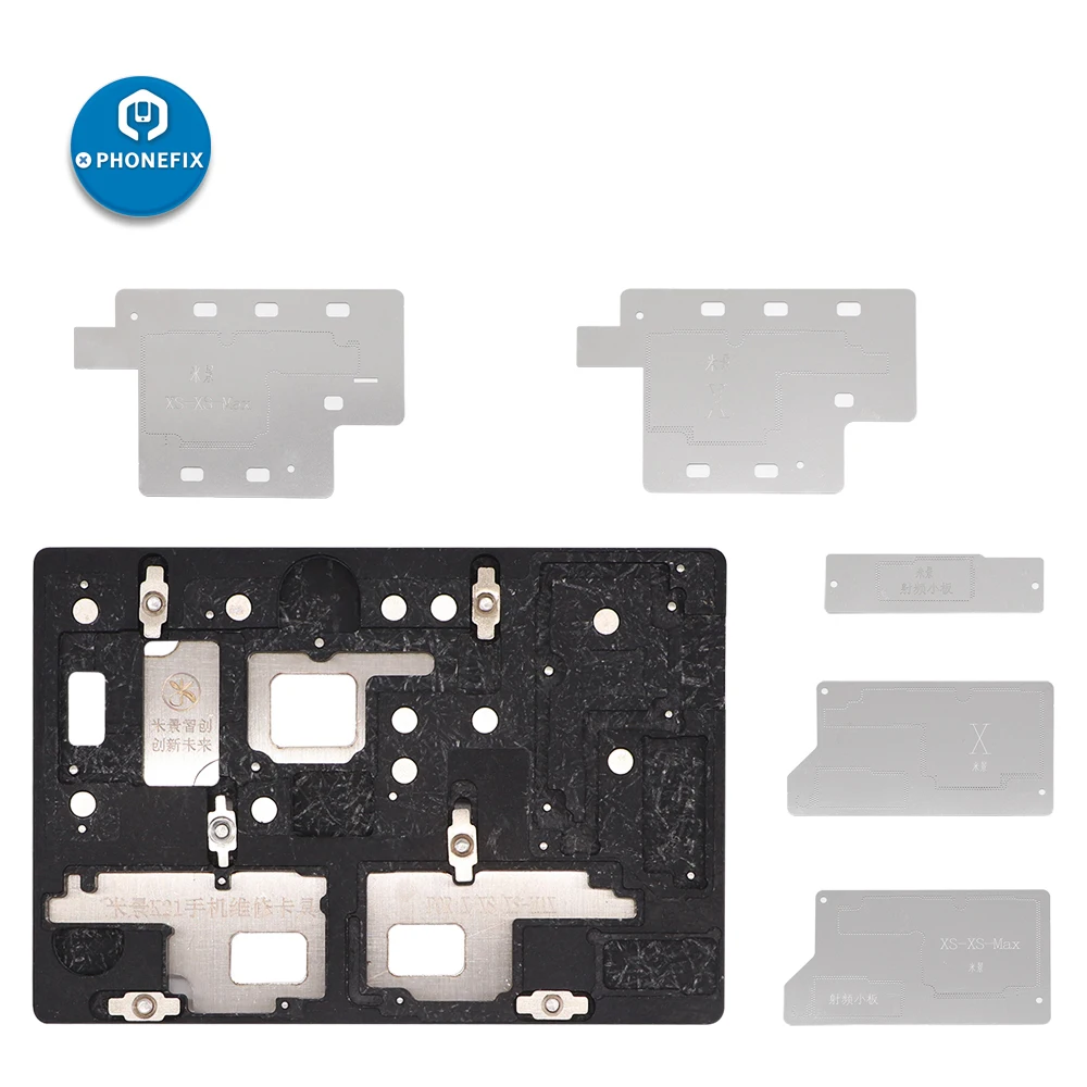 MJ K21 Материнская плата PCB приспособление для iPhone X XS MAX печатная плата BGA чипы позиционирования Пайка и Распайка реболлинга платформы