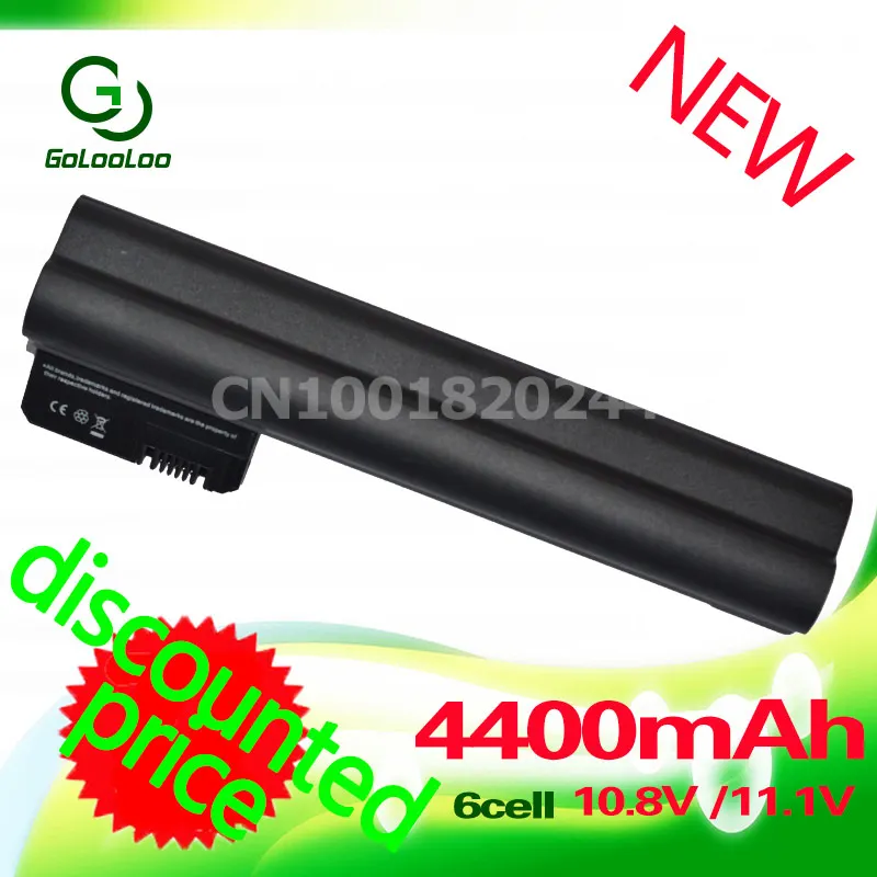 Golooloo 4400 мАч аккумулятор для ноутбука hp мини 210 CQ20 590543 001 582213 421 582214 141 590544 большой