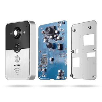 

Konx KW01 gen2 Smart Wifi Video Doorphone With Remote controller Wireless Intercom Support 3G 4G IOS Android for Smart