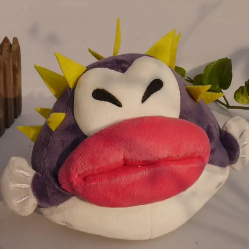 Оригинальный SUPER MARIO BROS. Плюшевая кукла Porcu Puffer 9 дюймов 22 см|mario bros|plush mario brosmario stuffed